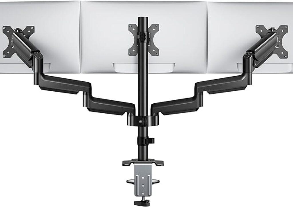 HUANUO Triple Monitor Mount for 13-27 inch