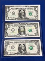 (3) $1 STAR NOTES CONS #'S *L0659963