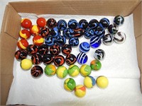 Lot of Vintage Vacor Shooter Marbles NICE