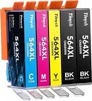 564XL Ink Cartridges Replacement for 564 XL Combo