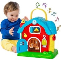HISTOYE Musical Barn Activity Cube Learning Baby