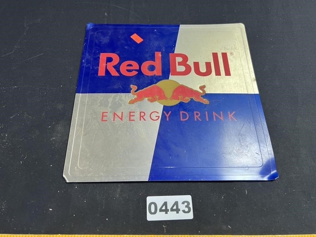 Metal Red Bull Sign