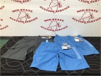 (3) Men’s 32 Hurley & Iron Co. Hybrid Shorts NWT