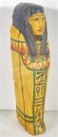 Carved Wooden Mummy in a Mummy Casket