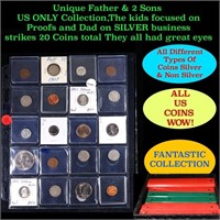 Unique Father & 2 Sons US ONLY Collection,The kids