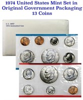 1974 U.S. Mint Set Original Government Packaging 1