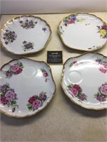 Set of 4 Westville Luncheon Plates