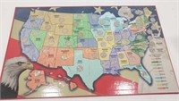 Fifty State Quarters Collectors Map