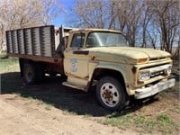 1963 GMC Truck w/Box & Hoist, (TITLED)