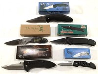 Lot of (5) NEW Folding Pocket Knives