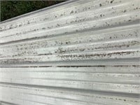 Corrugated Plastic Sheeting, assorted lengths