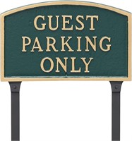 Guest Parking Only Statement Plaque