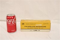 NOS FM Wireless Microphone Model LWM-10
