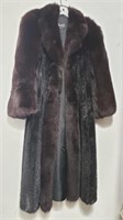 Vintage S. Garber mink coat with fox sleeves