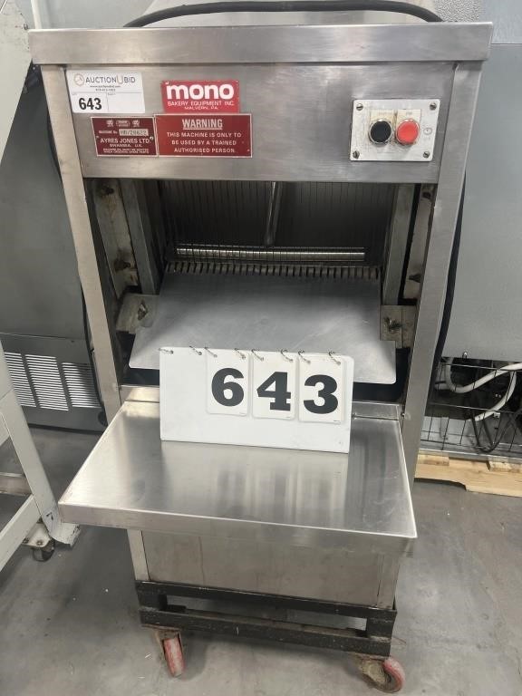 Ayres Bread Slicer Machine Model HB/28622