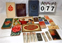 Vintage Needle Books & Many Needles