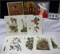 16 Audubon Prints & Others-Andrew Wyeth Art Book