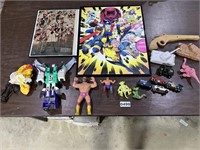 Wrestling Action Figures, Toys, Poster
