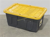 Tough Box 27 Gallon Storage Tote W/ Lid