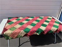 1940s Crocheted Afghan Bedspread