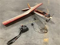 Large Motorized Remote Airplane & Controller