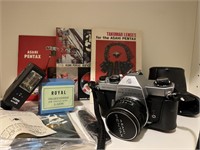 Pentax Asahi Spotmatic Camera w/ Extra Lens,