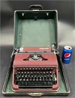 Vintage Olympia Portable Typewriter Germany w Case