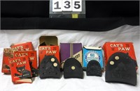 Large Lot Of Cats Paws Rubber Heels & Others