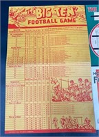 1936 Vintage Big Ten Football Game Rare