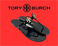 TORY BURCH Classic Black Jelly Size 9