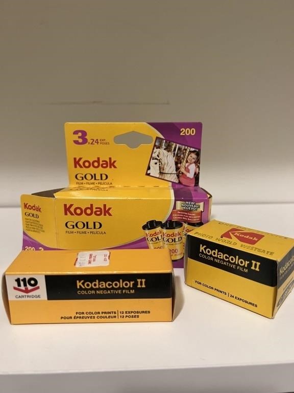 Lot of Assorted Kodak Film