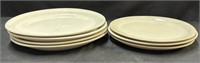 (7) Oval Commercial Plates