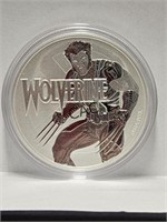 2021 Tuvalu 1oz Silver $1 Marvel Series Wolverine