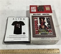 Deadpool 2 Blu-ray + Digital w/ XL alien tshirt