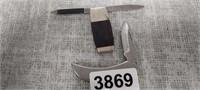 GERBER 2 BLADE KNIFE & WINCHESTER KNIFE