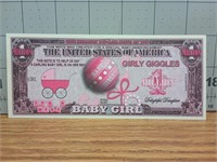 Baby girl Banknote