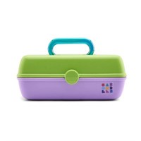Caboodles Makeup Organizer - Neon Green Over Lilac