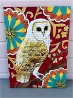 18”x24” Owl Print on Canvas