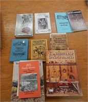 Vintage Books on Traps Trapping Hunting & more