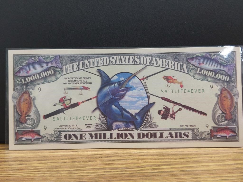 1 million fish dollars