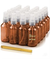 Culinarie 2oz Glass Spray Bottles with Gold Pen