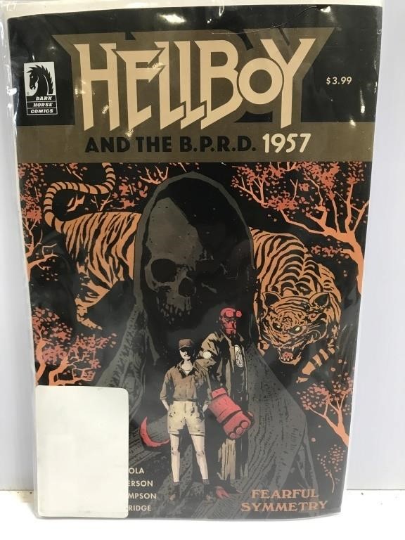 (2) Dark Horse Comics Hellboy in plastic