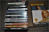 music cd's and audiobooks