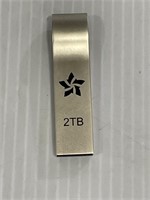 2 TB usb thumb drive with keychain