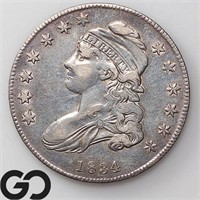 1834 Capped Bust Half Dollar, Details