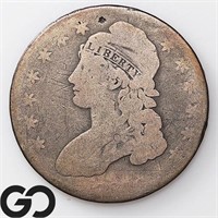1836 Capped Bust Half Dollar, Lettered Edge