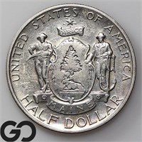1920 Maine Commemorative Half Dollar, AU Bid: 100