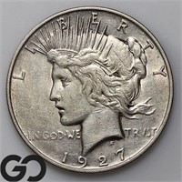 1927-D Peace Dollar, AU Bid: 120