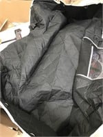 Large Black storage Bag with mesh screen 48x15x18
