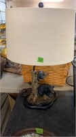 DECORATIVE BEAR TABLE LAMP